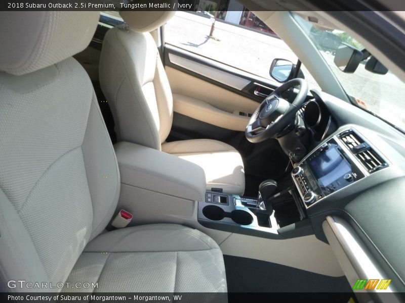 Tungsten Metallic / Ivory 2018 Subaru Outback 2.5i Premium