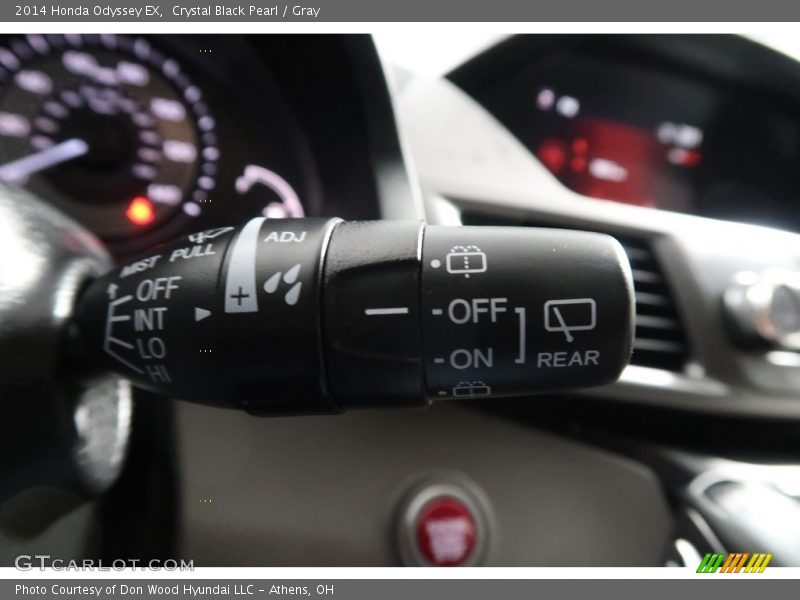 Crystal Black Pearl / Gray 2014 Honda Odyssey EX