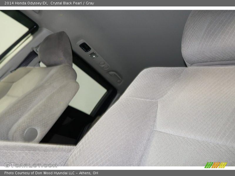 Crystal Black Pearl / Gray 2014 Honda Odyssey EX
