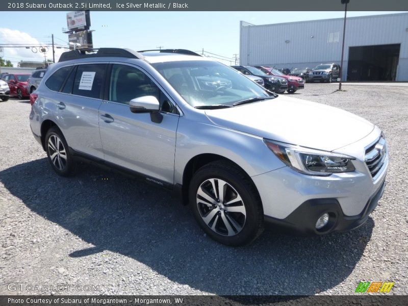 Ice Silver Metallic / Black 2018 Subaru Outback 2.5i Limited