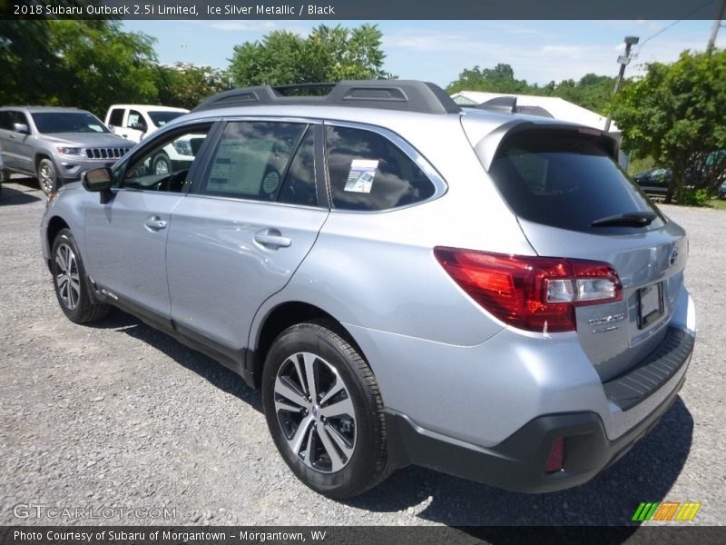 Ice Silver Metallic / Black 2018 Subaru Outback 2.5i Limited