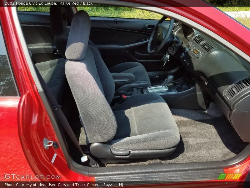 Rallye Red / Black 2003 Honda Civic EX Coupe