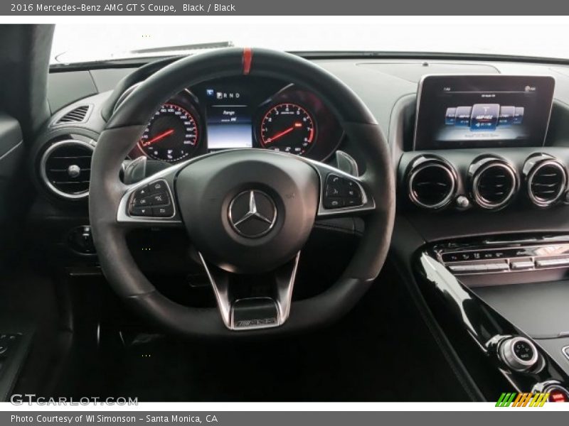 Black / Black 2016 Mercedes-Benz AMG GT S Coupe