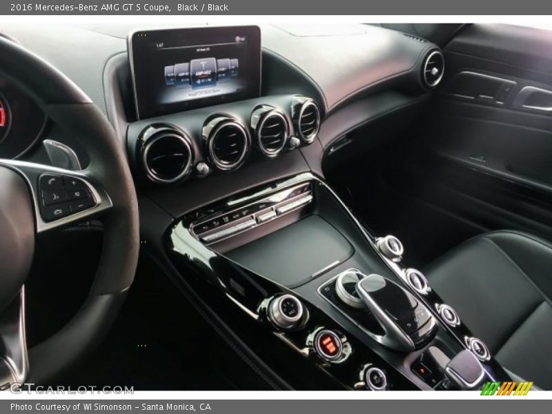 Controls of 2016 AMG GT S Coupe