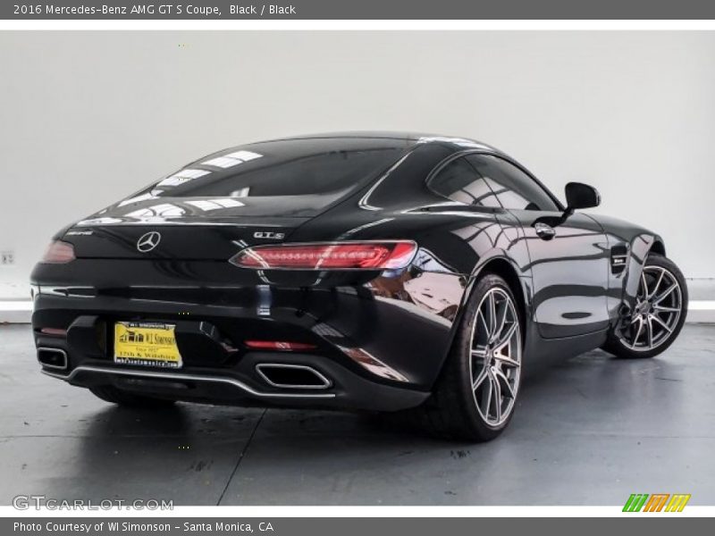 Black / Black 2016 Mercedes-Benz AMG GT S Coupe