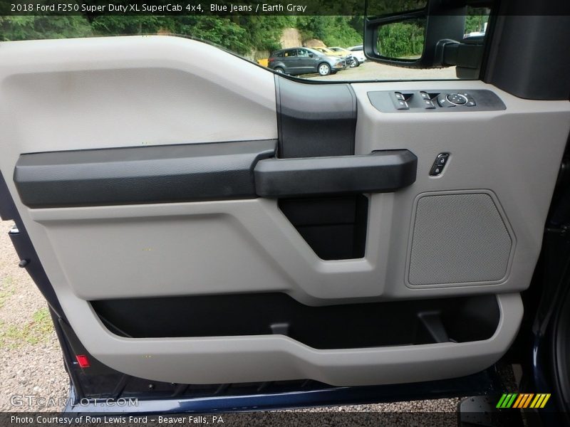 Blue Jeans / Earth Gray 2018 Ford F250 Super Duty XL SuperCab 4x4