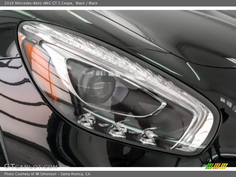 Black / Black 2016 Mercedes-Benz AMG GT S Coupe
