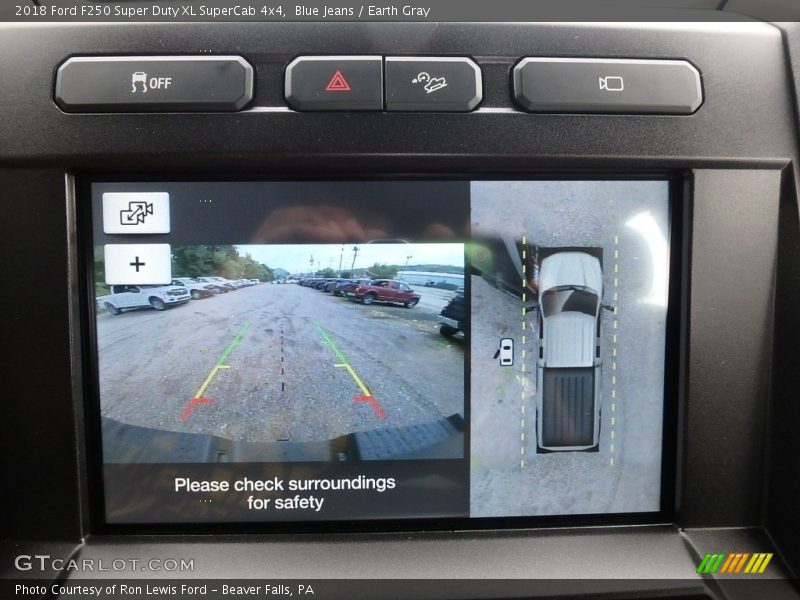 Blue Jeans / Earth Gray 2018 Ford F250 Super Duty XL SuperCab 4x4