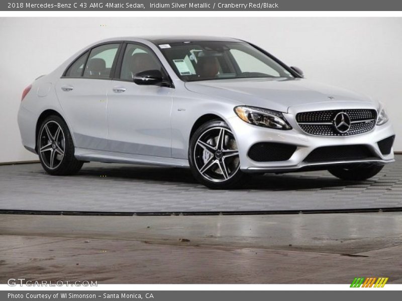 Front 3/4 View of 2018 C 43 AMG 4Matic Sedan