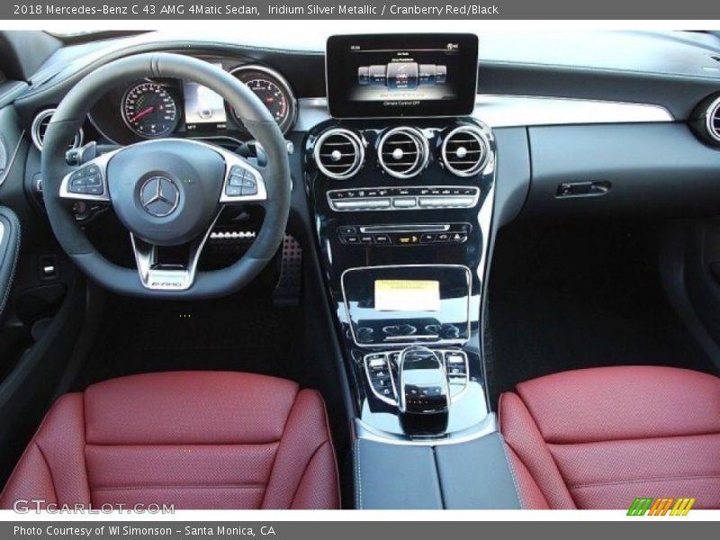 Dashboard of 2018 C 43 AMG 4Matic Sedan