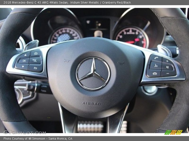  2018 C 43 AMG 4Matic Sedan Steering Wheel