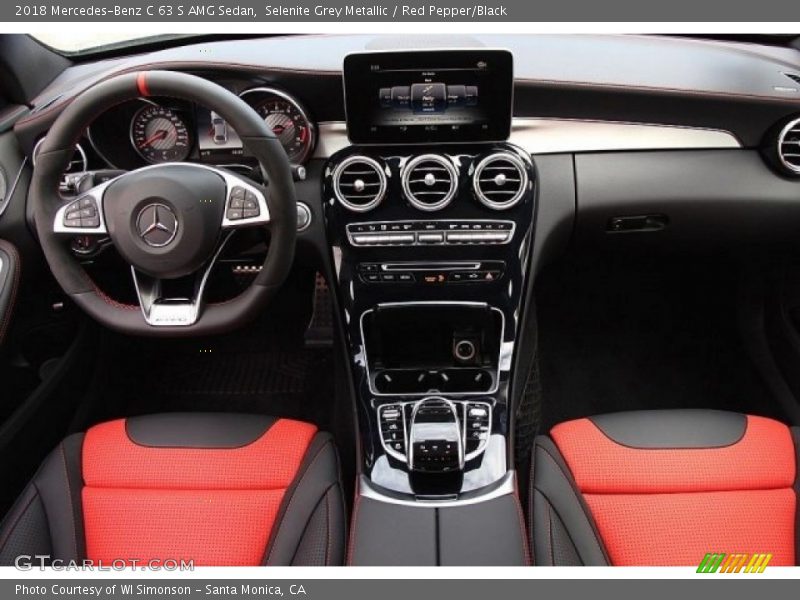 Dashboard of 2018 C 63 S AMG Sedan