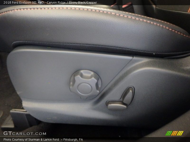 Canyon Ridge / Ebony Black/Copper 2018 Ford EcoSport SES 4WD