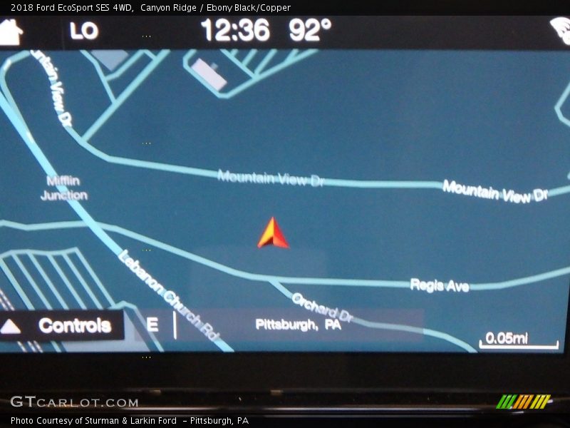 Canyon Ridge / Ebony Black/Copper 2018 Ford EcoSport SES 4WD