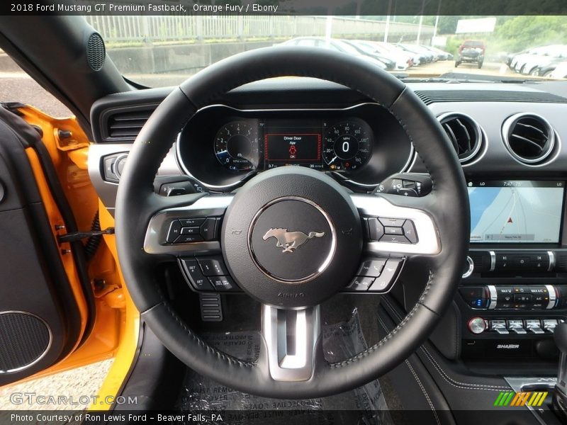  2018 Mustang GT Premium Fastback Steering Wheel