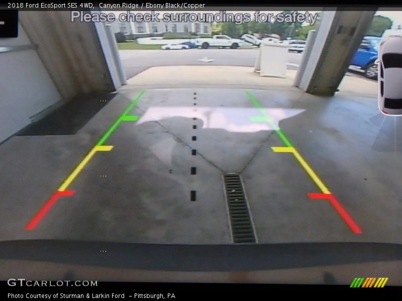 Canyon Ridge / Ebony Black/Copper 2018 Ford EcoSport SES 4WD