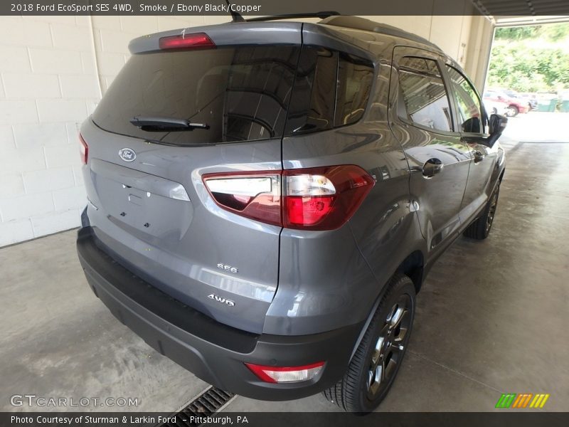Smoke / Ebony Black/Copper 2018 Ford EcoSport SES 4WD