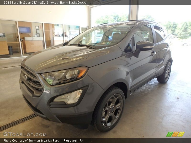 Smoke / Ebony Black/Copper 2018 Ford EcoSport SES 4WD