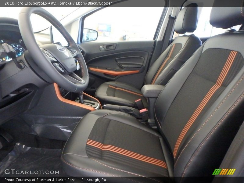 Smoke / Ebony Black/Copper 2018 Ford EcoSport SES 4WD