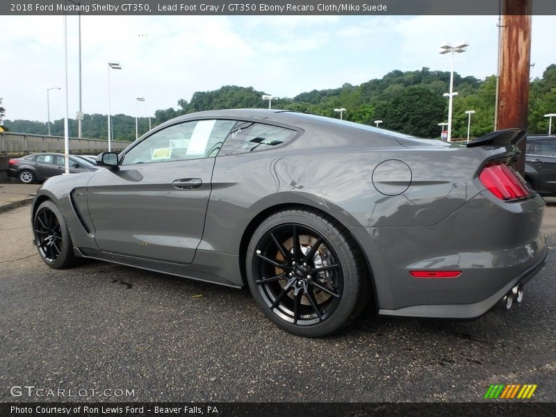  2018 Mustang Shelby GT350 Lead Foot Gray