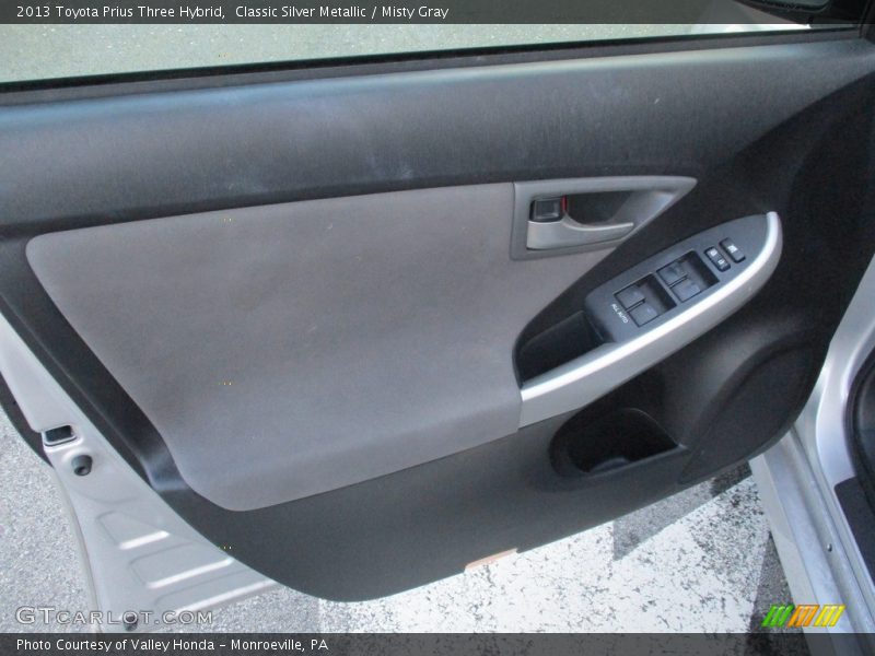 Classic Silver Metallic / Misty Gray 2013 Toyota Prius Three Hybrid