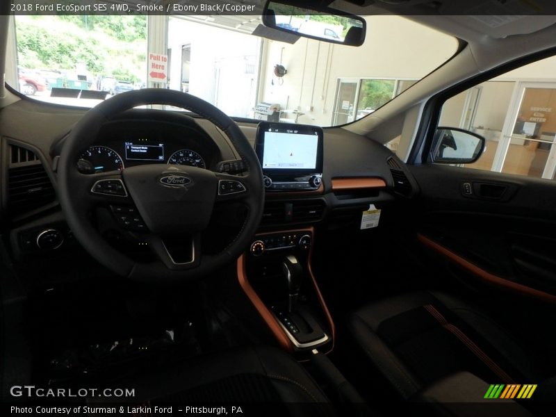 Smoke / Ebony Black/Copper 2018 Ford EcoSport SES 4WD