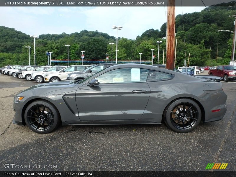  2018 Mustang Shelby GT350 Lead Foot Gray