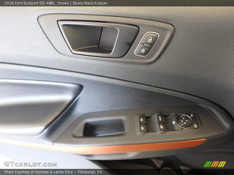 Smoke / Ebony Black/Copper 2018 Ford EcoSport SES 4WD