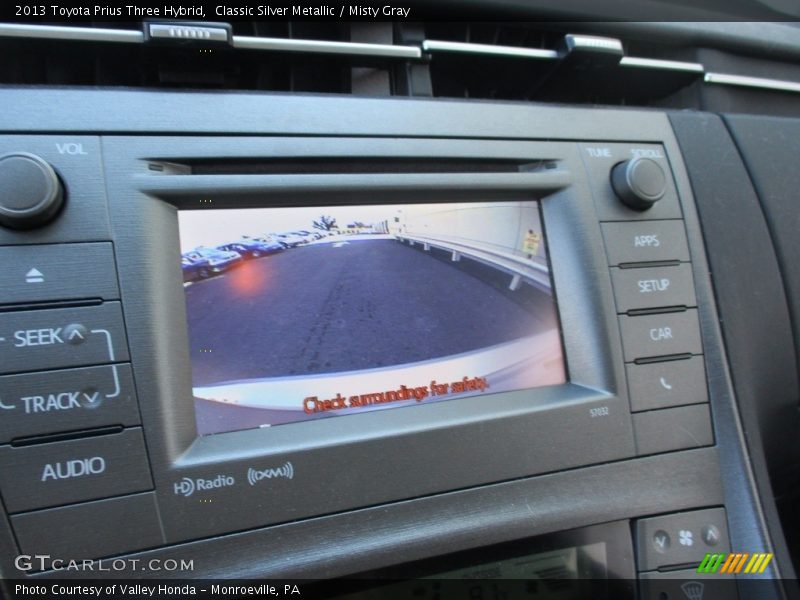 Classic Silver Metallic / Misty Gray 2013 Toyota Prius Three Hybrid