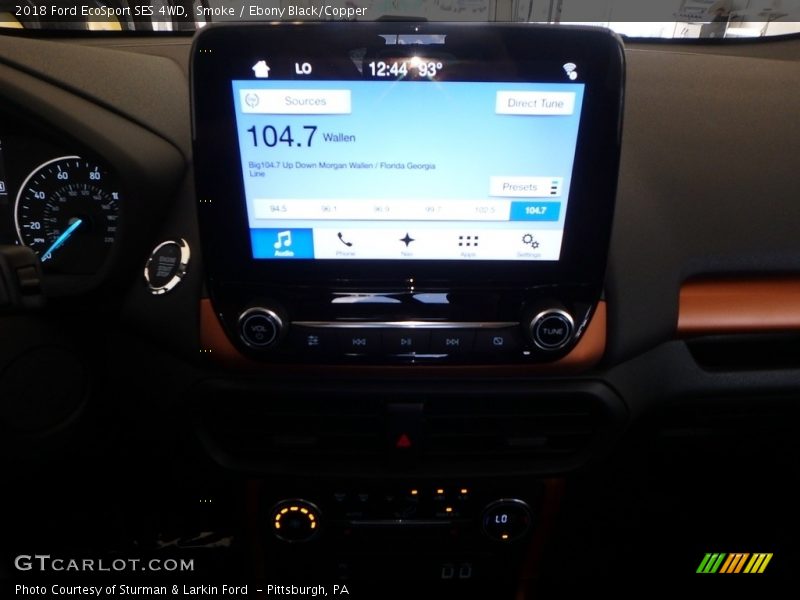 Smoke / Ebony Black/Copper 2018 Ford EcoSport SES 4WD