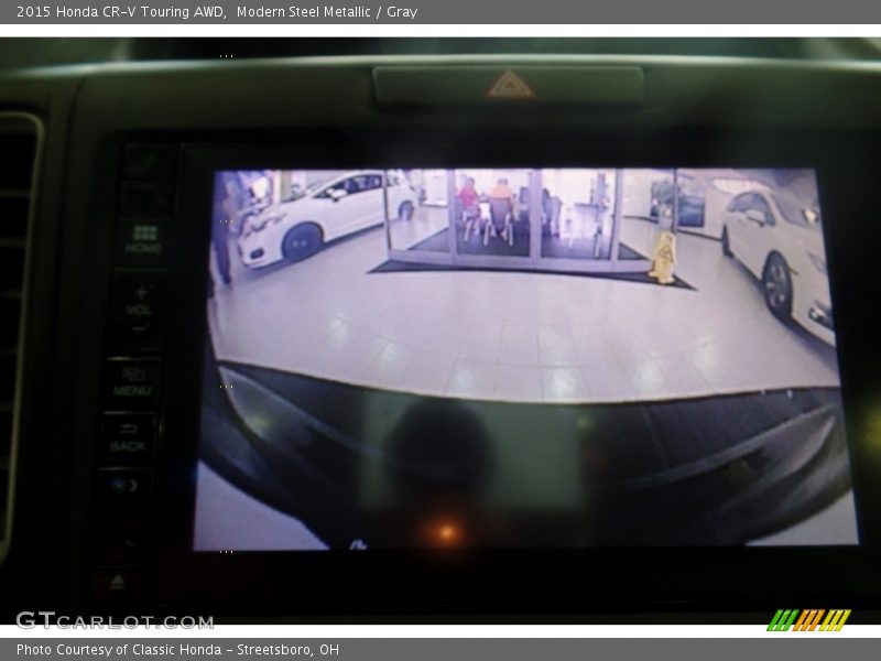 Modern Steel Metallic / Gray 2015 Honda CR-V Touring AWD