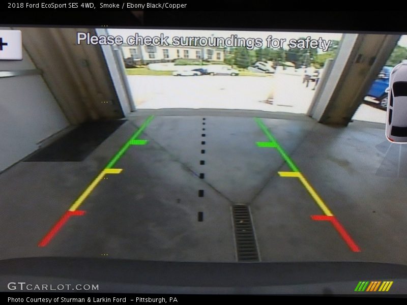 Smoke / Ebony Black/Copper 2018 Ford EcoSport SES 4WD