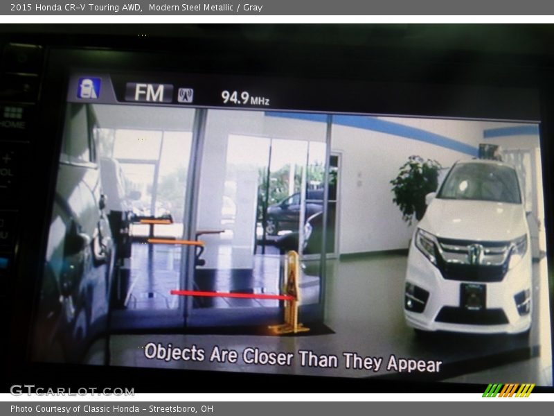 Modern Steel Metallic / Gray 2015 Honda CR-V Touring AWD