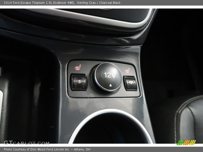 Sterling Gray / Charcoal Black 2014 Ford Escape Titanium 1.6L EcoBoost 4WD