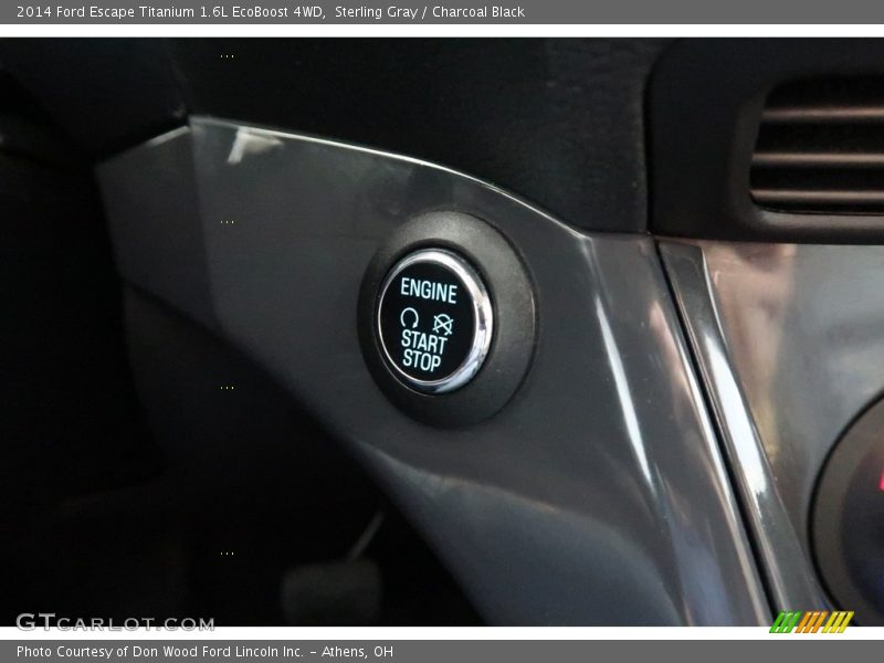 Sterling Gray / Charcoal Black 2014 Ford Escape Titanium 1.6L EcoBoost 4WD