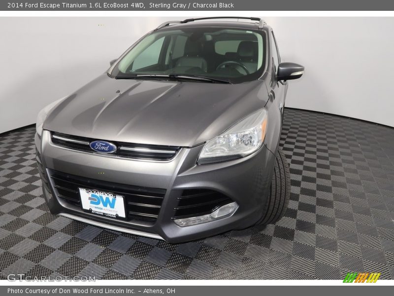 Sterling Gray / Charcoal Black 2014 Ford Escape Titanium 1.6L EcoBoost 4WD