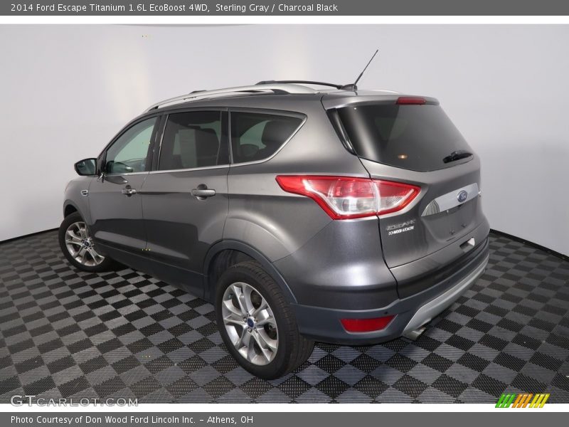 Sterling Gray / Charcoal Black 2014 Ford Escape Titanium 1.6L EcoBoost 4WD