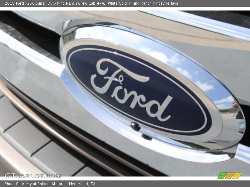 White Gold / King Ranch Kingsville Java 2018 Ford F250 Super Duty King Ranch Crew Cab 4x4