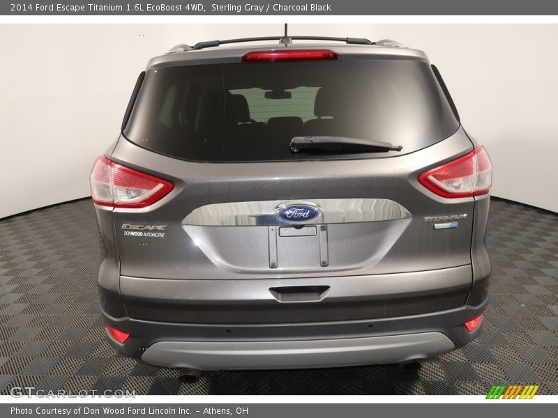 Sterling Gray / Charcoal Black 2014 Ford Escape Titanium 1.6L EcoBoost 4WD