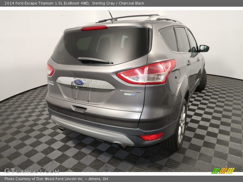 Sterling Gray / Charcoal Black 2014 Ford Escape Titanium 1.6L EcoBoost 4WD