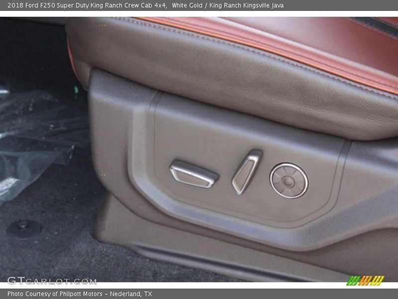 White Gold / King Ranch Kingsville Java 2018 Ford F250 Super Duty King Ranch Crew Cab 4x4