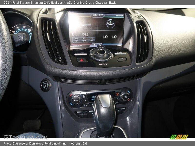 Sterling Gray / Charcoal Black 2014 Ford Escape Titanium 1.6L EcoBoost 4WD