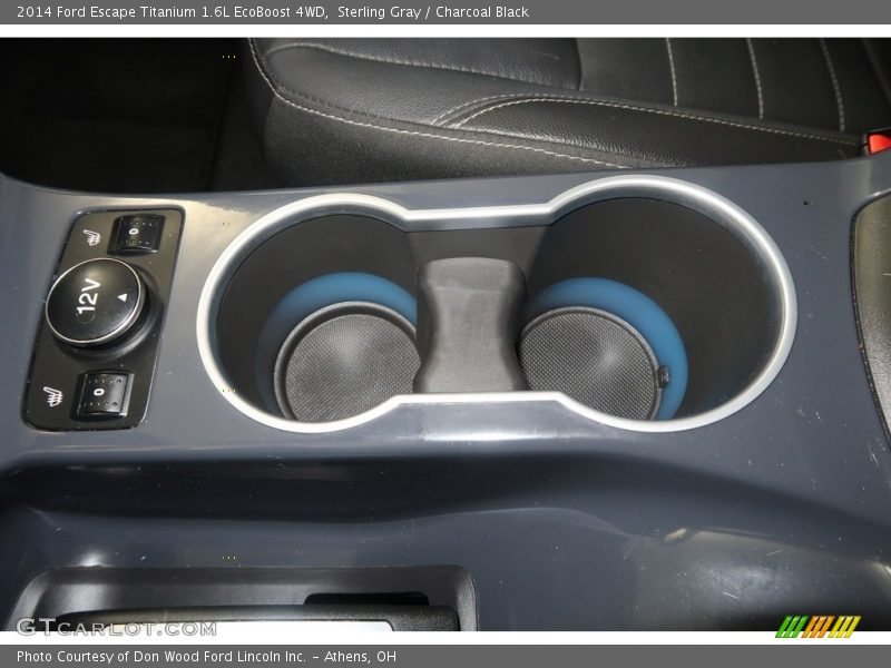 Sterling Gray / Charcoal Black 2014 Ford Escape Titanium 1.6L EcoBoost 4WD