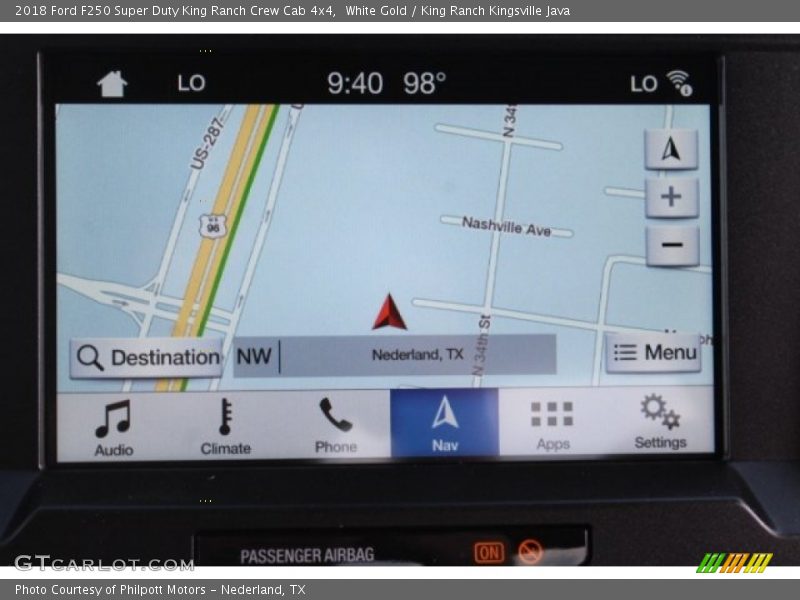 White Gold / King Ranch Kingsville Java 2018 Ford F250 Super Duty King Ranch Crew Cab 4x4