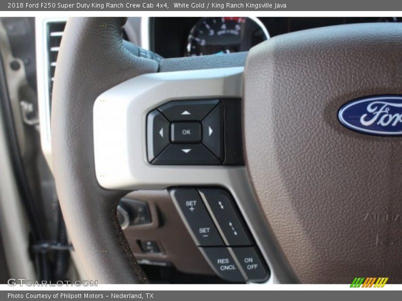 White Gold / King Ranch Kingsville Java 2018 Ford F250 Super Duty King Ranch Crew Cab 4x4