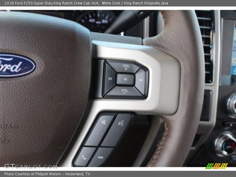 White Gold / King Ranch Kingsville Java 2018 Ford F250 Super Duty King Ranch Crew Cab 4x4