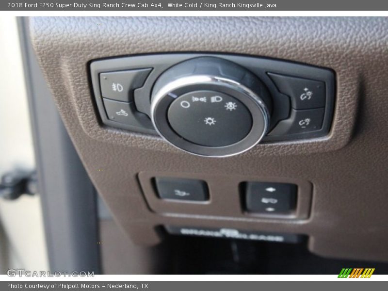 White Gold / King Ranch Kingsville Java 2018 Ford F250 Super Duty King Ranch Crew Cab 4x4
