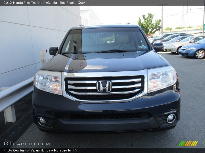 Bali Blue Pearl / Gray 2012 Honda Pilot Touring 4WD