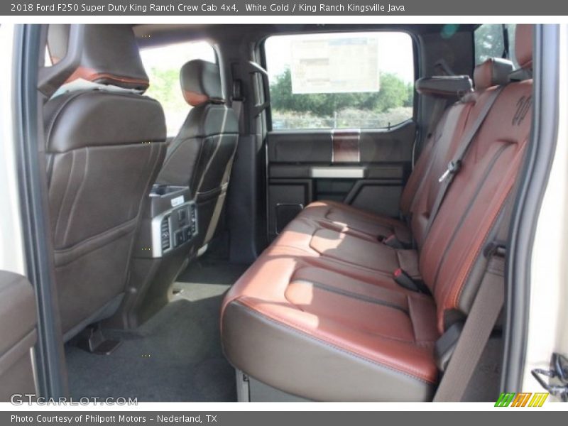 White Gold / King Ranch Kingsville Java 2018 Ford F250 Super Duty King Ranch Crew Cab 4x4
