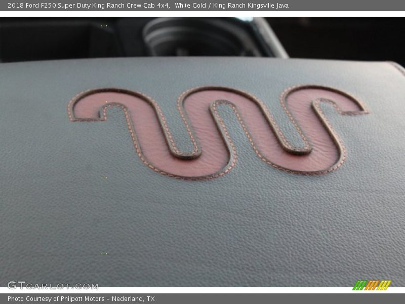 White Gold / King Ranch Kingsville Java 2018 Ford F250 Super Duty King Ranch Crew Cab 4x4